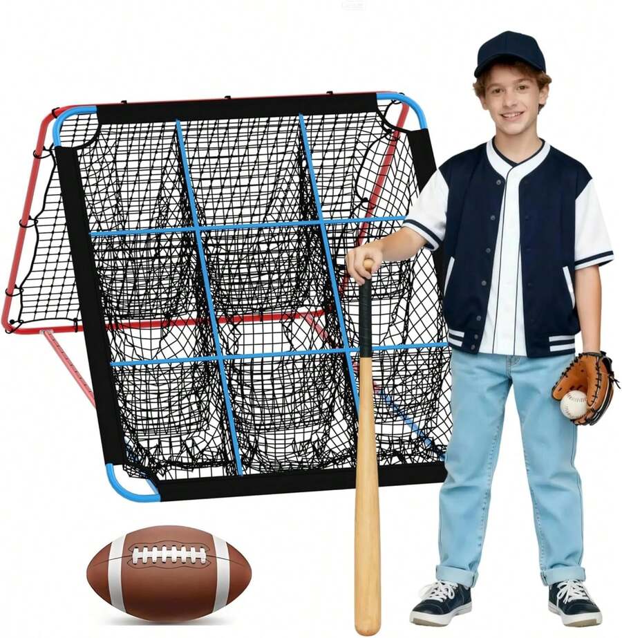 Techigher Rete di allenamento per baseball e softball - Stile 2 - Visualizzare 1