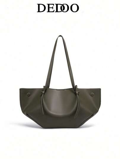 Dedoo This Women's Fashionable Shoulder Bag Is Made Of Microfiber Leather And Features A Small Pouch. It Can Be Worn As A Crossbody Or Handbag. This Multi-Functional Special Edition Boasts An Elegant Design, Large Capacity, Durability, And Lightweight Construction, Making It Suitable For Various Occasions Such As Work, Travel, And Business. It Can Also Hold Cosmetics.