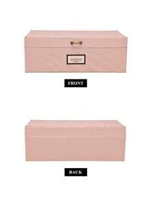 Gucci 花卉图案首饰盒，长方形，大容量，复古风格，收纳盒，礼品盒，花卉设计，粉色，首饰整理盒，复古风，装饰盒，纪念盒 - 粉色 - 查看 8