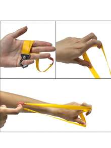 1 Set Outdoor Hunting Gear Fingerless Mini Slingshot, Alloy Material Quick Clamp Slingshot Without Frame, Compact And Portable Pocket Slingshot. Includes Replacement Flat Rubber Bands And Target Balls, Suitable For Outdoor Hunting, Shooting Practice, Yard Parties, Can Be Given As Gifts To Family, Friends And Children - Silver - View 7