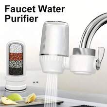 Sink Water Purifier, Faucet Water Purifier (Without Light), Activated Carbon Faucet Water Purifier Can Remove Chlorine, Scale, Heavy Metals, And Odors