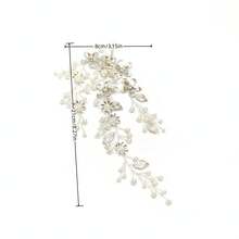 1个优雅休闲的ABS塑料发箍，适合所有季节