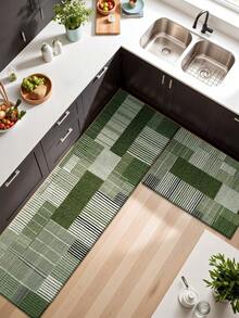 DAJIANG 1pc Plush Thickened Non-Slip Doormat, Comfortable Floor Mat, Entrance Passage Runner Rug, Kitchen Mat, Machine Washable, Easy To Clean Carpet, Home Decor Entryway Decor Bathroom Kitchen Decor Kitchen Rug - Flannel Floor Mats, Living Room Rugs, Bedroom Rugs, Washable Rugs, Shag Rugs, Cozy Rugs, Soft On Feet, Home Decor Rugs, Adds Warmth, Stylish Rugs, Valentine's Day Decor, Valentines Decor - Welcome Mats, Entrance Mats, Outdoor Doormats, Absorbent Mats, Keeps Dirt Out, Front Door Mat, Cute Doormats, Easy Clean Mats, Kitchen Mats For Floor, Kitchen Rugs, Kitchen Deccor - 彩色 - 查看 3