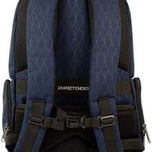 Perfect Choice Mochila para Laptop 15" - 17", Mochila de material resistente a derrames, Estampado moderno, Material 100% Poliester Vilux - azul - Ver 4