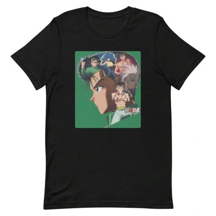 Yusuke Graphic T-Shirt #2 - Black - View 1