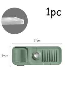 Silicone Faucet Splash Guard, Anti-Splash, Trimmable Narrow Edge, Suitable For Bathroom Sink, Kitchen Sink, Dish Rack, Etc. - Multicolor - View 20