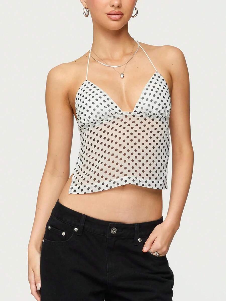 Women Tank Tops & Camis - White - View 1