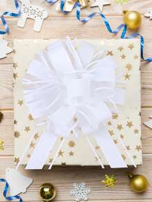 20 PIEZAS Lazos grandes de 6 pulgadas, Lazos dorados para envolver regalos, Lazos de cinta para decorar cajas o flores para fiestas, bodas, perfectos para decoración navideña o del Día de San Valentín - Multicolor - Ver 11