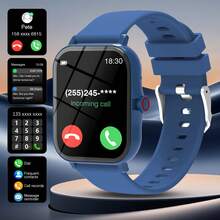 Multi-Functional Smart Watch With Replaceable Strap, Fashionable Digital Watch, Supports Calling And Music Control, Unisex Sports Watch - Multicolor - View 15