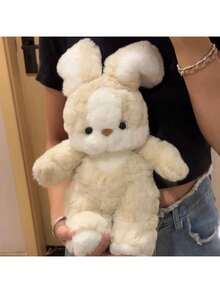 兔子毛绒玩具，混色可爱，柔软舒适，适合作为节日生日礼物，细节逼真，是珍贵的陪伴。 - 彩色 - 查看 4