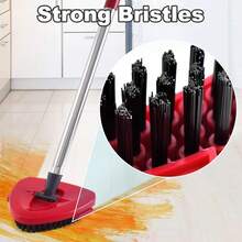 Mop Heads Replacement For Ocedar, Mop Replace Head For Ocedar EasyWring 1 Tank, Microfiber Spin Mop Refills, Include 5 Spin Mop Replacement Head Deep Cleaning Machine Washable With 2 Scrubber Mop Head - 白色和綠色 - 查看 4