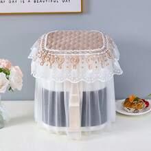 Lace Fabric Multi-Functional Dust Cover For Air Fryer, Rice Cooker, Blender, Kitchen Appliances