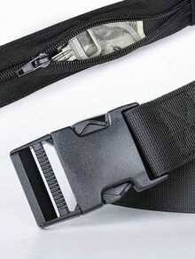 超薄隐蔽腰包 - 纤薄旅行腰包，配有多个隐藏式拉链口袋，耐用可调节安全带，可存放现金、护照和必需品，轻便透气设计，贴合衣物，防盗旅行配件，适用于商务旅行、节日庆典、散步、徒步旅行和日常使用，情人节礼物、新年礼物、小礼物交换 - 彩色 - 查看 8