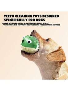 Interactive Slow Feeder Dog Toy, Durable & Sturdy Dog Puzzle Toy, Indestructible Dog Chew Toy, Keeps Dogs Busy, Interactive Slow Feeder, Durable Toy, Cleans Teeth - Multicolor - View 6