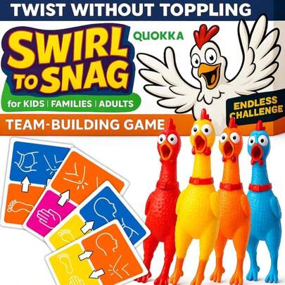 QUOKKA Party Games For Adults And Family - 250 Challenges I Fun Group Or Family Activity With Teens, Kids, Friends - Great For Birthdays, Play Nights, Team Building Game For Work I 2-14 Playеrs