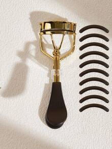 1个专业睫毛夹 + 10个替换垫，持久耐用，打造更长更浓密的睫毛 - 易于使用，轻松塑形，不夹睫毛，专业美容工具，居家/旅行/商务使用，批发/配送，女士礼物，家居装饰，梳妆台/卧室，价格实惠，情人节礼物 - 彩色 - 查看 9