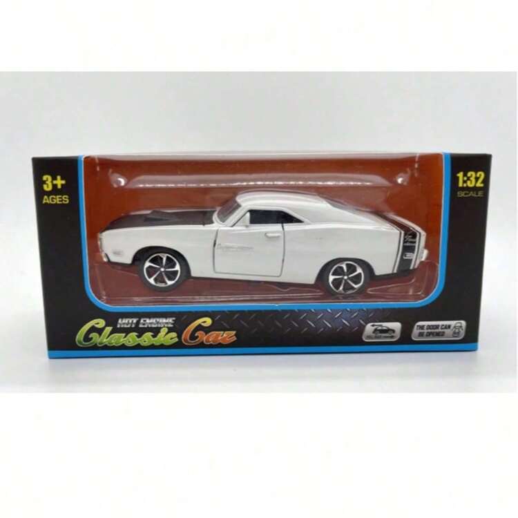 1 pièce Ornement de modèle de voiture Dodge, modèle de voiture en alliage, multifonctionnel, modèle de voiture avec portes ouvrantes, cadeau d'anniversaire, cadeau de Noël, cadeau d'Halloween, cadeau parfait, papeterie, balle anti-stress - Noir - Voir 19