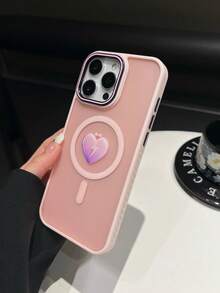 1pc Matte Finish Anti-Slip 2-In-1 Magnetic Protective Case/Cover Compatible With IPhone 11/11 Pro/11 Pro Max/12/12 Pro/12 Pro Max/13/13 Pro/13 Pro Max/14/14 Pro/14 Pro Max/15/15 Pro/15 Plus/15 Pro Max/16/16 Pro/16 Pro Max/16 Plus/17/17 Pro/17 Pro Max/17 Air