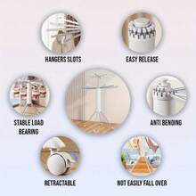 Pasta Drying Storage Racks - White - Double Layer - View 5