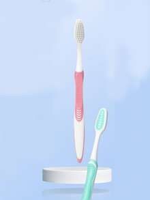 5pcs/Set High Quality Soft Bristle Adult Toothbrushes, Value Pack For Couples & Travel - Multicolor - View 3