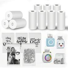 Refillpapper för direktkamera - Barnens direktkamera Presentfotoskrivare Termopappersrulle Refillpapper för direktkamera