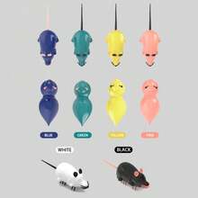 互动式电动逗猫玩具 - 蚂蚁/老鼠造型 - 通过震动吸引宠物，激发其天生的狩猎本能。 - 仅需两节纽扣电池供电，方便快捷，让主人在猫咪运动的同时也能放松身心。 - 彩色 - 查看 6