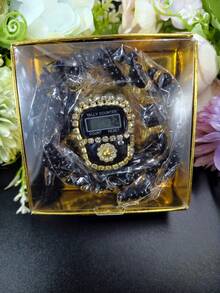 1 Set Islamic Gift Set (3 Pcs) - Digital Tasbih Counter (Max Count 99999), 99pcs Muslim 6mm Beads, Elegant Gold Gift Box - Muslim Gift Suitable For Various Occasions - Multicolor - View 15