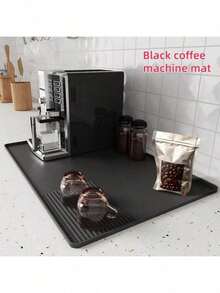 1pc Silicone Mat For Toaster, Large Size Trivet For Coffee Maker, Multifunctional Draining Mat For Kitchen Counter, Tabletop Organizer Tray - Multicolor - View 16