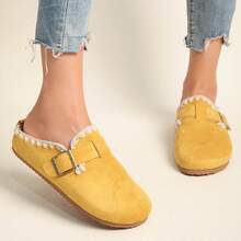 New Autumn Large Size Women's Shoes Soft Sole Single Shoes Versatile Flat Lace-Up Casual Sneaker Szapatos De Mujer Elegante - Màu vàng - Xem 3