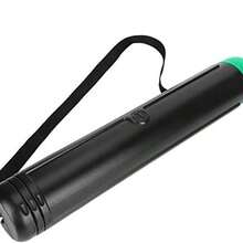 Tubo de pster para documentos, tubo de dibujo telescpico de 19,3 a 43,3 pulgadas, tubo de almacenamiento de plstico engrosado con correa ajustable para almacenar pintura, planos, dibujos, etc. - como se muestra en la figura - Ver 2