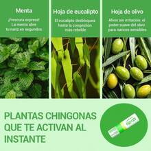 Sniff refrescante nasal componentes de menta/eucalipto/oliva diseño giratorio portátil bola de acero 360° comute/oficina/viaje/estudio refresco instantáneo anti-mosquitos - Bálsamo - Ver 4