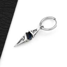 1pc Asterism Rhombus Ear Ring Ear Clip Advanced Geometric High Quality Earrings Men And Women Same Fashion Design Sense Suitable For Participating In Party Gathering Suitable For Giving Friends Birthday Present - 154-0926-耳圈一隻 - 查看 6