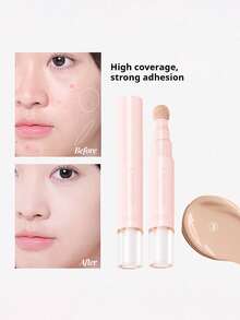 NOVO 遮瑕笔，带高光功能，遮盖黑眼圈、斑点，保湿不卡粉，持久妆效，适合初学者、学生、毕业典礼、派对、生日、日常妆容以及秋冬季妆容。 - 01#奶酪白 - 查看 8