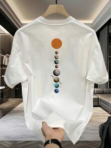 Men's Thick T-Shirt - White - View 3