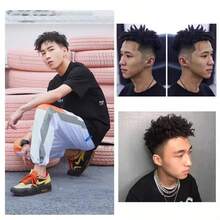 大孔理发造型刷海绵，适用于脏辫、扭辫、非洲卷发、波浪发型，是一款护发工具，也可用于卷发、头发造型等。（款式随机发货） - 紅色 - 查看 8