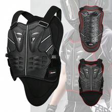 1pc Motorcycle Armor Vest, Off-Road Motorcycle Accessories, Racing Protective Gear, Mountain Bike Off-Road Armor Vest, Rider Protective Vest, Off-Road Riding Body Protective Gear, Anti-Fall Anti-Collision Motorcycle Protective Vest, Essential Riding Gear For Men And Women, Gift