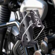 1个自适应折叠水杯架 高品质摩托车安装 自行车脚踏 电动车通用水壶支架