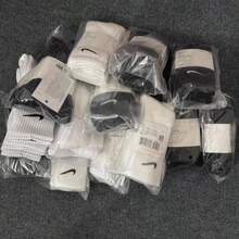 Nike 3双耐克高帮运动袜，男女通用，加厚毛巾底，透气，四季皆宜，白色SX7664-100，黑色SX7664-010 - 黑色長筒SX7664-010 - 查看 7