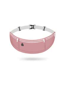 Glow Mode Waist Pack, Shock-Absorbing Running Waist Bag, Professional Women's Arm/Hip Pack With Adjustable Shoulder Strap, Waterproof Sports Waist Bag/Fanny Pack, Suitable For Outdoor Exercise, Travel, Casual Running, Hiking, Cycling And Other Occasions, An Essential Travel Accessory For Running - Black - View 21