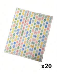 20张春季复活节餐巾纸，散装一次性春季花朵复活节兔子彩蛋图案，复活节彩蛋，复活节彩蛋，客用纸巾，手巾，家用/家庭/餐厅/浴室适用（复活节彩蛋） - 彩色 - 查看 10