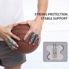 1个灰色护指套，男女通用，防滑球形握把设计，不易脱落，保护手指，适用于篮球、健身等运动。 - 灰色 - 查看 5