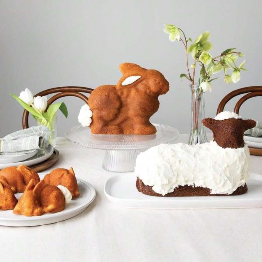 Nordic Ware 3D Lamb Cake Pan - ColorA - 查看 1