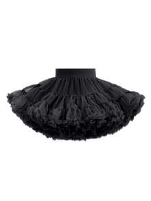 Girls' Princess Black Dress, Girls' Tutu Ballet Skirt, Cute Princess Dress, Girls' Ballet Tutu Dress, Shiny Birthday Party Dress, Girls Clothing, Children Apparel - Black - View 7