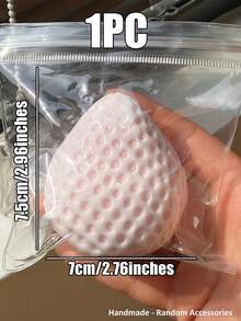 1/2个笑脸香蕉慢回弹捏捏乐玩具，解压玩具，趣味减压玩具，可注射泡泡，旅行便携解压捏捏乐，软萌可爱，圣诞礼物，圣诞袜填充物，解压玩具 - 彩色 - 查看 21