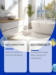JAYSUING Agente de limpieza multiusos para el hogar, elimina manchas, apto para azulejos, pisos, cocinas. Limpiador de grasa y suciedad para cocina y baño, fórmula suave para un brillo duradero. Limpiador universal para diversas áreas manchadas. - Líquido - Ver 7