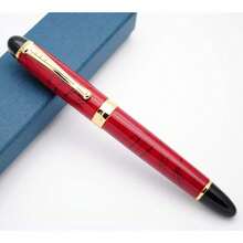 JINHAO X450 Fountain Pen M Nib (Bright Red) - 鮮紅色 - 查看 1