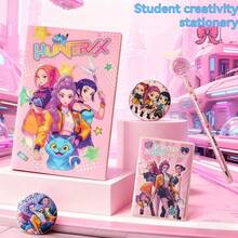 Witch Hunter Squad High-Quality Original KPOP Student Practical Stationery Set, Gift - Multicolor - View 2