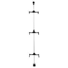 Floor To Ceiling 3 Bike Vertical Freestanding Hanger Parking Rack, Bicycle Storage Rack 360° Adjustable Hook Indoor Bike Storage Pole Stand For Storing Bicycles In Garages Or Apartments - Bike Storage Rack - View 1
