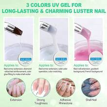 Acrylic Nail Kit, Acrylic Powder With Acrylic Liquid For Gel Nails With UV Lamp For Gel Nails Set, DIY Nail Art Tool Complete Starter Kit Acrylic Nail Kit, Birthday Gifts For Women, Valentines Day Gifts For Girl, Professional Nails Kit Acrylic Set - USB0417 - 查看 8