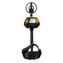 1 Pc MD-5090 Professional Underground Metal Detector, High Precision Treasure Hunter, Battery Powered, Aluminum Alloy + Plastic Construction, ≤36V, Batteries Not Included. Detects: Gold, Silver, Copper, Iron - Orange - View 5